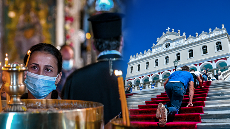 Με αυστηρά μέτρα σε εκκλησίες και προσκυνήματα ο 15Αύγουστος