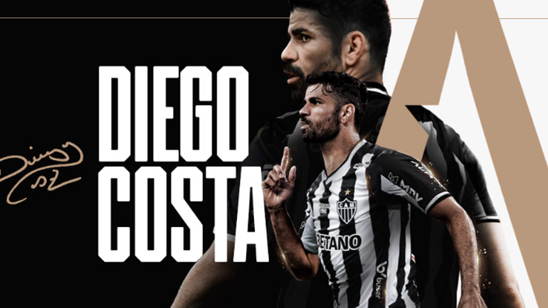 Ο Ντιέγκο Κόστα υπέγραψε στην Ατλέτικο Μινέϊρο