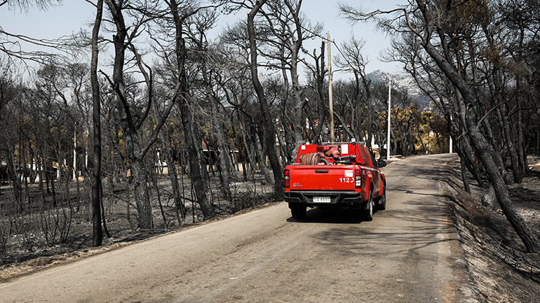 Πολύ υψηλός κίνδυνος πυρκαγιάς και τη Δευτέρα 16 Αυγούστου