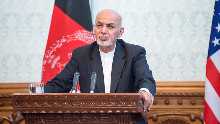 Ο πρόεδρος του Αφγανιστάν Γάνι βρίσκεται στα Ηνωμένα Αραβικά Εμιράτα