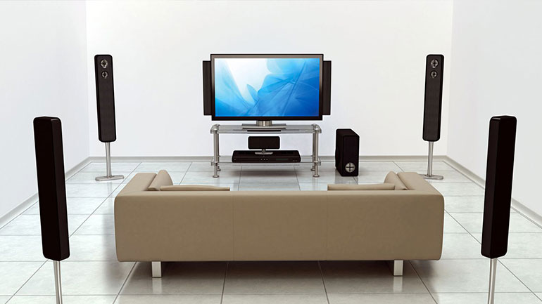 H DTS διευκολύνει τον surround ήχο μέσω των ηχείων της τηλεόρασης