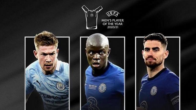 UEFA: Ντε Μπρόινε, Καντέ και Ζορζίνιο υποψήφιοι για το βραβείο του καλύτερου παίκτη της σεζόν