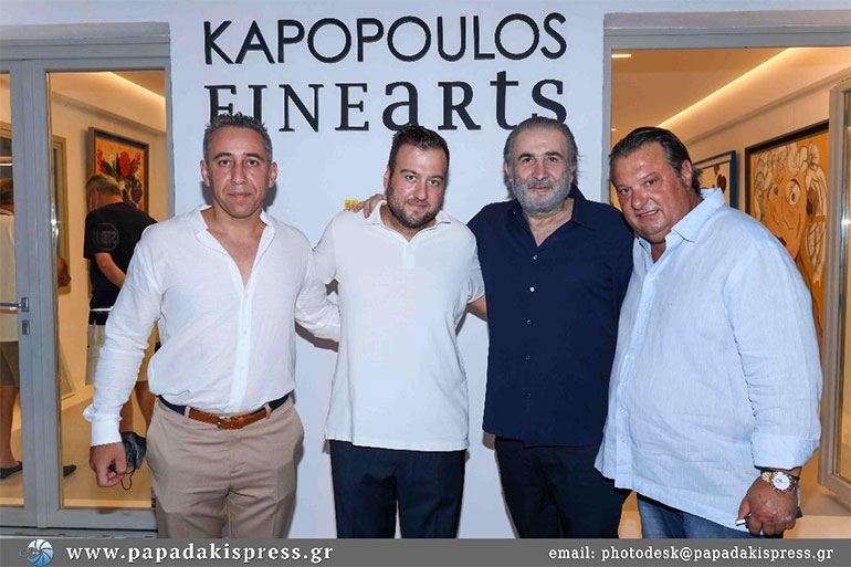 Απόστολος  Χαντζαράς - Γρηγόρης Καπόπουλος - Λάκης Λαζόπουλος - Βαγγέλης Καπόπουλος