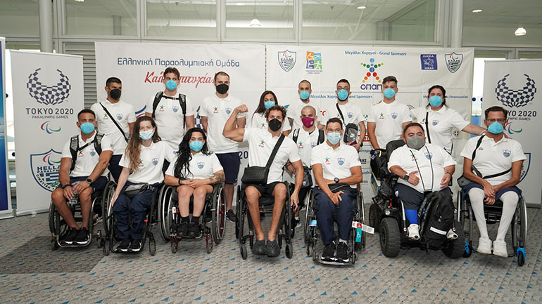 Καλή επιτυχία από τον ΟΠΑΠ στους Έλληνες αθλητές των Παραολυμπιακών Αγώνων του Τόκιο