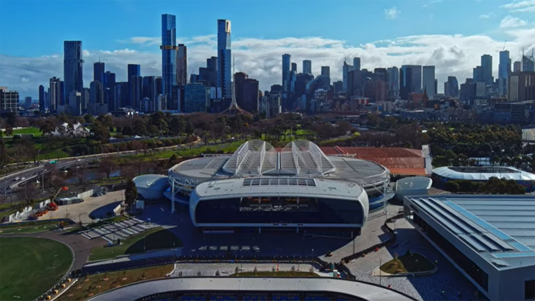 Τα εκπληκτικά γήπεδα της Μελβούρνης από ψηλά