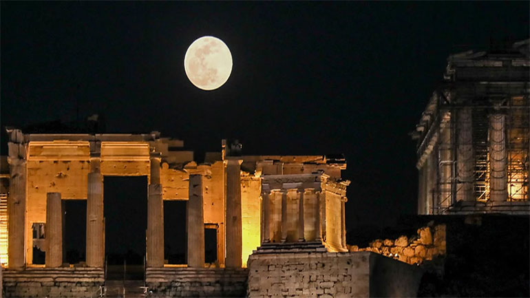 Αυγουστιάτικη Πανσέληνος: Ελεύθερη είσοδος σε μουσεία-αρχαιολογικούς χώρους