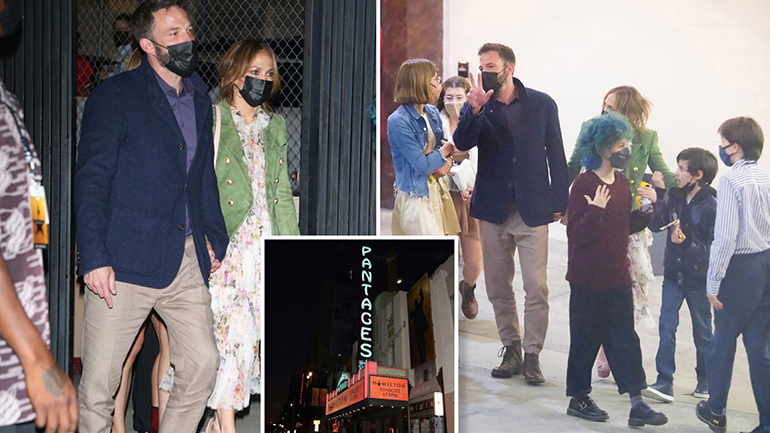 Jennifer Lopez – Ben Affleck: Βραδινή έξοδος με τα παιδιά τους