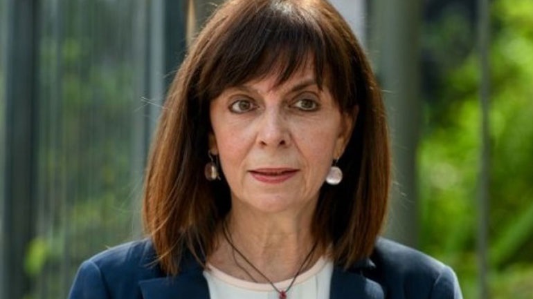 Στην Αρχαία Ολυμπία την Πέμπτη η Κατερίνα Σακελλαροπούλου