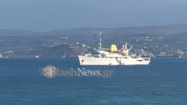 Στα Χανιά η θαλαμηγός του Αριστοτέλη Ωνάση «Christina O»