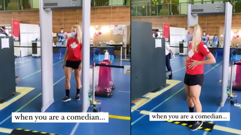 Κάτι χτυπά στην πύλη ανίχνευσης μετάλλων Κάτι χτυπά στην πύλη ανίχνευσης μετάλλων