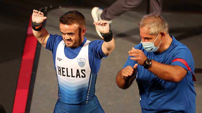 Παραολυμπιακοί Αγώνες: Τρίτο μετάλλιο για την Ελλάδα με τον Μπακοχρήστο στην άρση βαρών σε πάγκο Παραολυμπιακοί Αγώνες: Τρίτο μετάλλιο για την Ελλάδα με τον Μπακοχρήστο στην άρση βαρών σε πάγκο