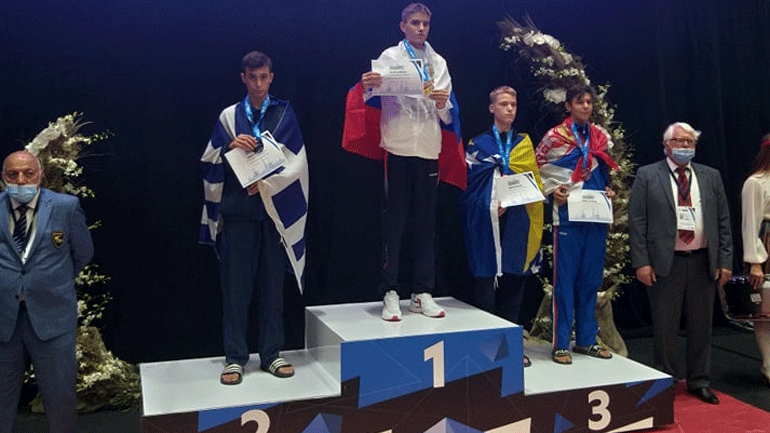 Ταεκβοντό: «Ασημένιος» ο Δημήτρης Πέτσας, τρίτος ο Άρης Ψαρρός στο Ευρωπαϊκό παίδων