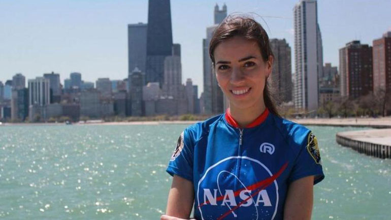 Η Ελένη Αντωνιάδου είναι «Ηγέτης του Διαστήματος» για τη Διεθνή Αστροναυπηγική Ομοσπονδία!