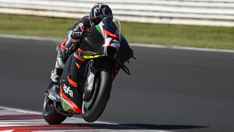 Πολύ θετικό το πρώτο τεστ του Vinales με την Aprilia