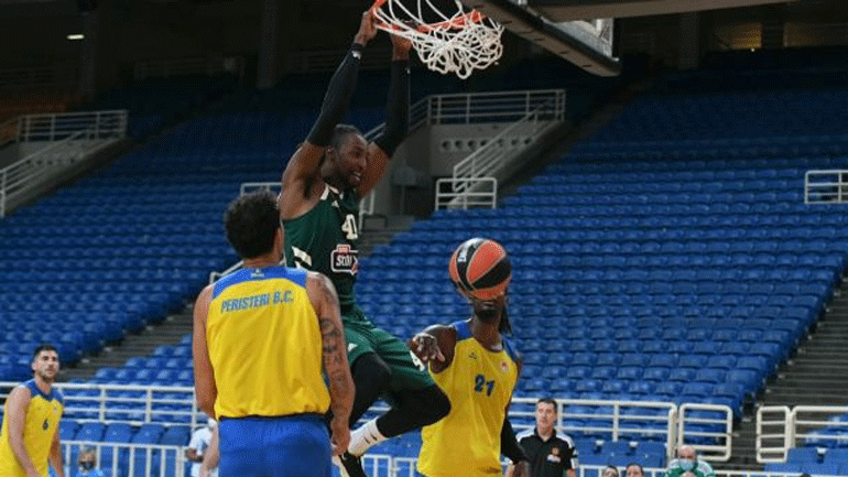 Φιλική νίκη για τον Παναθηναϊκό, 85-68 το Περιστέρι