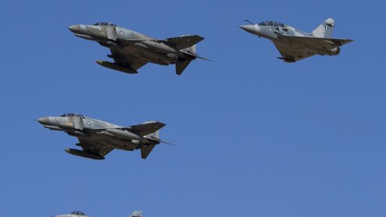 Μαχητικά αεροσκάφη στον αττικό ουρανό εν όψει της Athens Flying Week