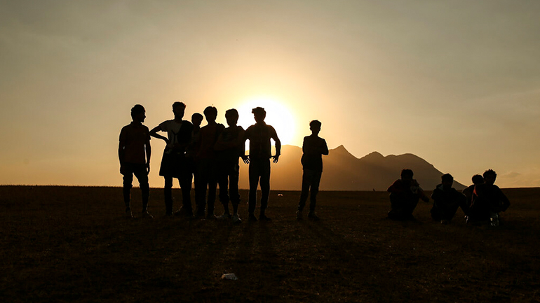 Η δραματική έξοδος των Αφγανών προσφύγων Η δραματική έξοδος των Αφγανών προσφύγων