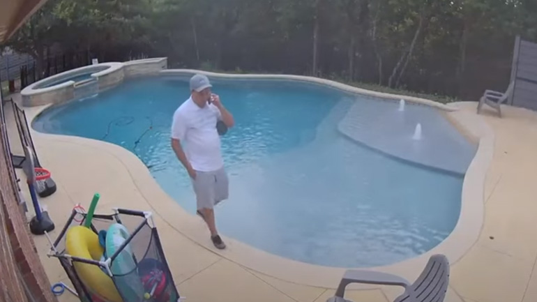 Παραλίγο βουτιά!