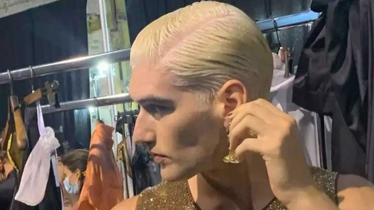 Ο Αιμιλιάνο Μάρκου του GNTM συμμετείχε στην επίδειξη των Dolce & Gabbana στη Βενετία!