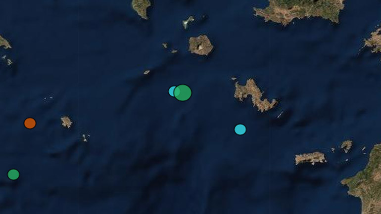 Σεισμική δόνηση 4,3 Ρίχτερ ανοιχτά της Νισύρου Σεισμική δόνηση 4,3 Ρίχτερ ανοιχτά της Νισύρου