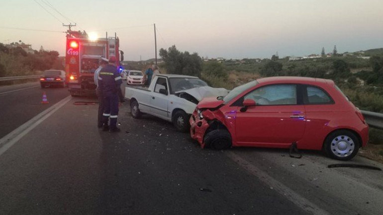 Χανιά: Μία νεκρή και τρεις τραυματίες σε τροχαίο