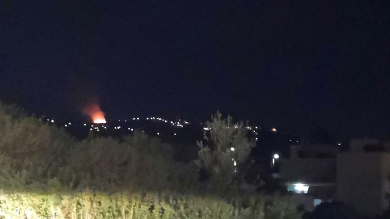 Υπό μερικό έλεγχο η φωτιά στον Νέο Βουτζά