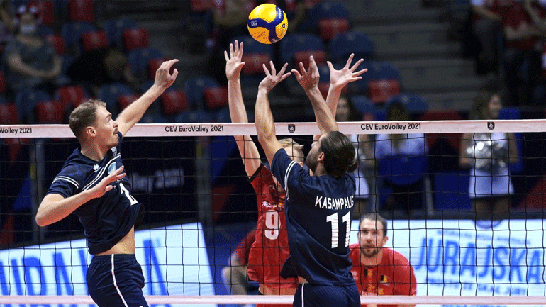 Βόλεϊ: Δεύτερη ήττα για την εθνική, 3-0 από το Βέλγιο