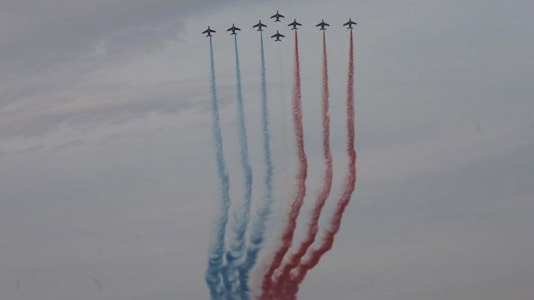 Με πτήση πάνω από την Ακρόπολη αποχαιρετούν την Ελλάδα τα δύο Rafale του «Athens Flying Week»
