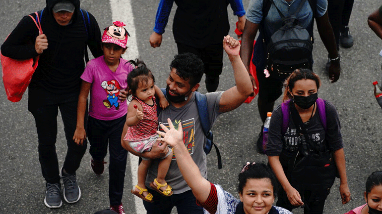 Μεξικό: Ακόμη ένα καραβάνι αναχώρησε για τα σύνορα με τις ΗΠΑ