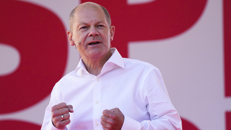 Σόλτς: Θα ήθελα να κυβερνήσω μαζί με τους Πράσινους