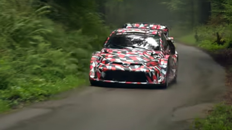 Η Toyota ξεκίνησε δοκιμές με το Yaris GR Hybrid WRC