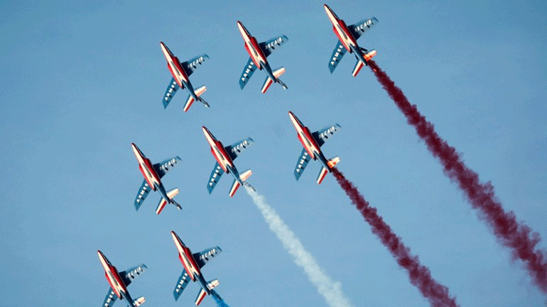 Δυναμικό «παρών» στην Athens Flying Week 2021 έδωσαν οι ελληνικές Ένοπλες Δυνάμεις