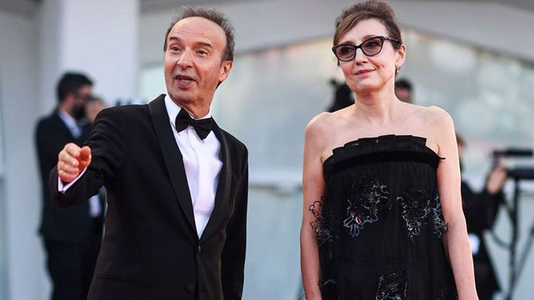 Η συγκινητική αφιέρωση του Roberto Benigni στην επί 40 χρόνια σύζυγό του στο Φεστιβάλ Βενετίας