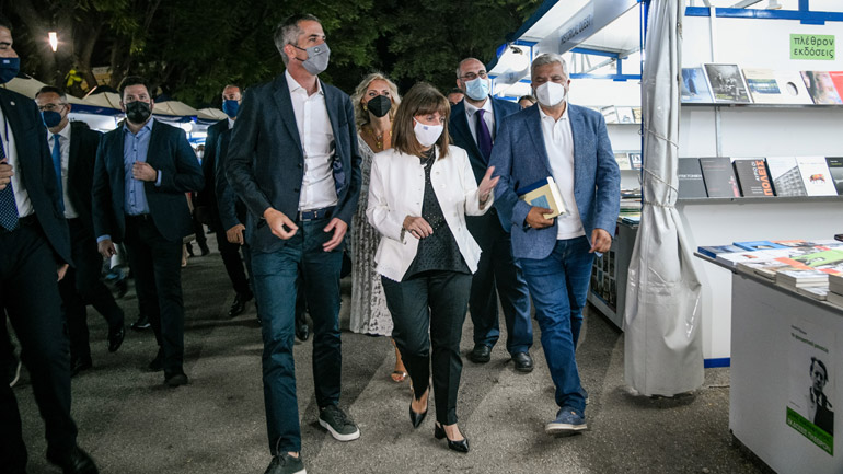 Η ΠτΔ εγκαινίασε το 49ο Φεστιβάλ Βιβλίου στο Ζάππειο