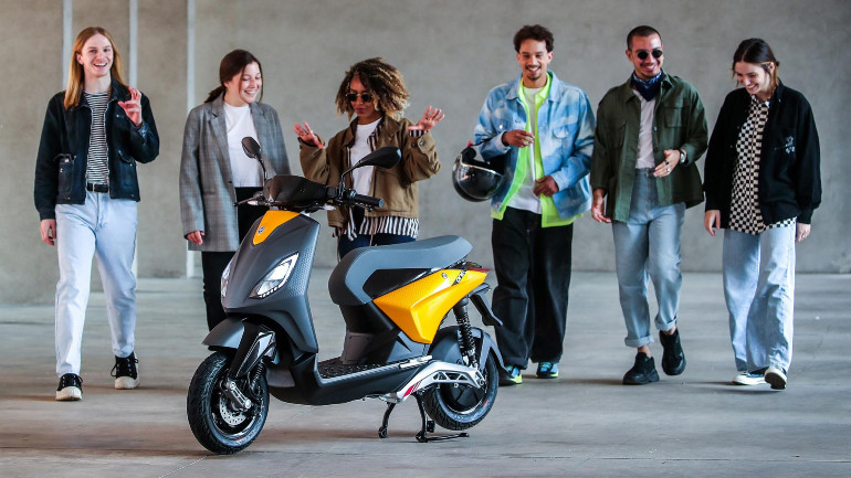 Η Piaggio φέτος παρουσίασε το μικρό της ηλεκτρικό scooter ONE.