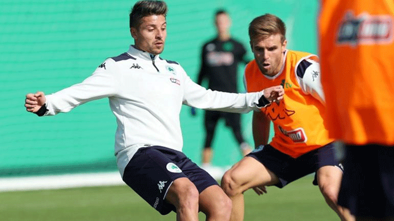 Η πρώτη προπόνηση του Παλάσιος με τον Παναθηναϊκό