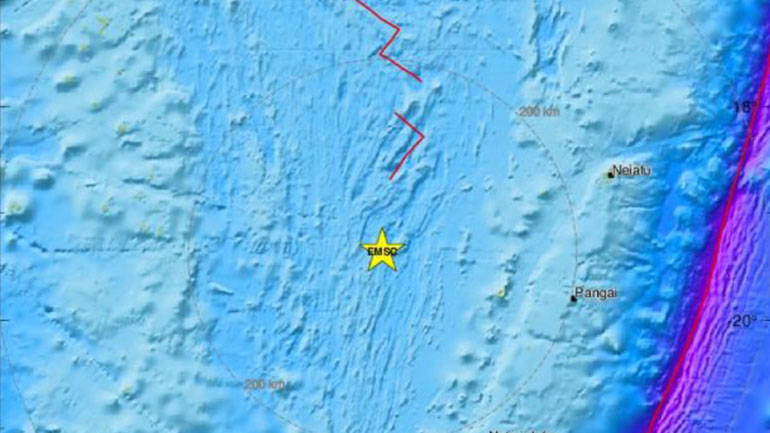 Σεισμός 5,8 Ρίχτερ στα νησιά Φίτζι
