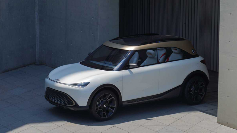 Οι πρώτες εικόνες του ηλεκτρικού crossover της smart