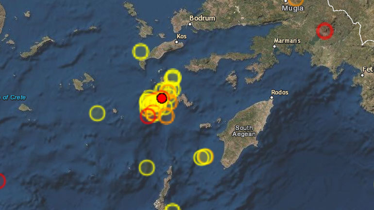 Σεισμός 3,9 Ρίχτερ στη Νίσυρο