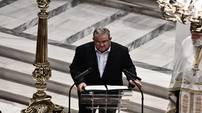 «Μίκη όπως ήθελες θα γίνει, θα τον σηκώσουμε τον ήλιο πάνω από την Ελλάδα, πάνω από τον κόσμο»