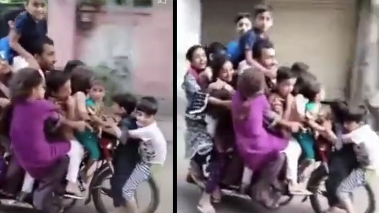 Πηγαίνοντας τα παιδιά στο σχολείο (Ινδία)