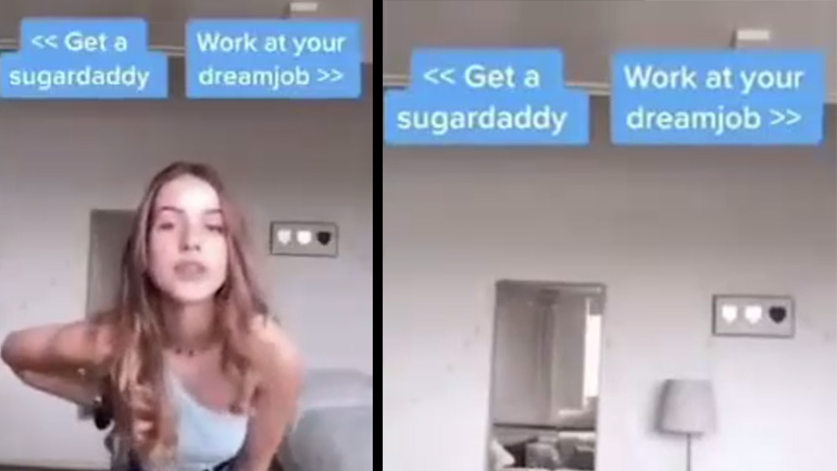 Η νεαρή πρέπει να κάνει μια επιλογή