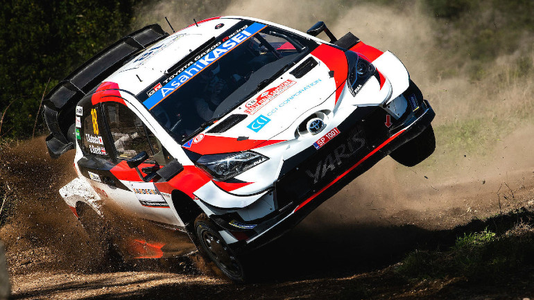 Πολύ θεαματικός ο Ιάπωνας οδηγός της Toyota.