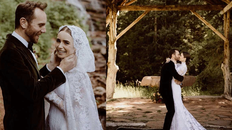 Lily Collins: Η «Emily in Paris» παντρεύτηκε μυστικά τον εκλεκτό της καρδιάς της