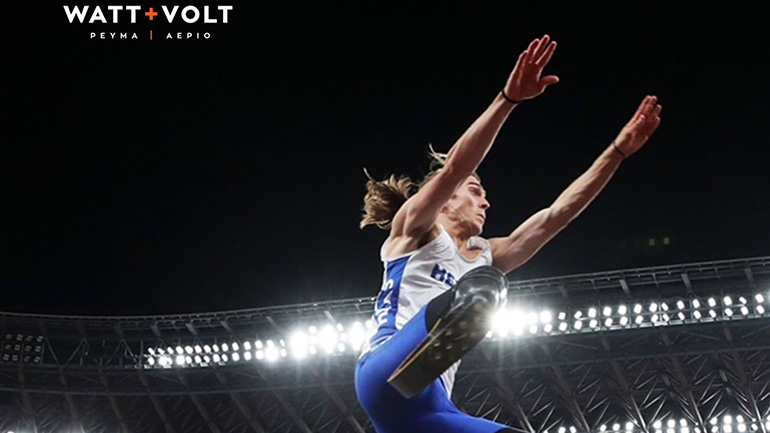 WATT+VOLT: Υπερήφανος υποστηρικτής του Στέλιου Μαλακόπουλου στους Παραολυμπιακούς Αγώνες του Τόκιο 2020!