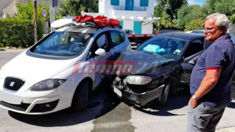 Πάτρα: Τροχαίο ατύχημα με δύο τραυματίες