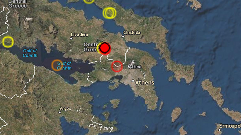 Σεισμός 3,5 Ρίχτερ στη Θήβα