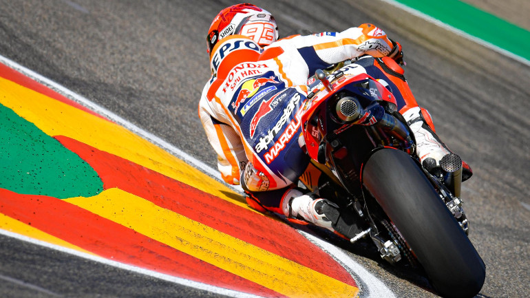 Έτοιμος για καλό αποτέλεσμα ο Marc Marquez την Κυριακή στο Aragon.