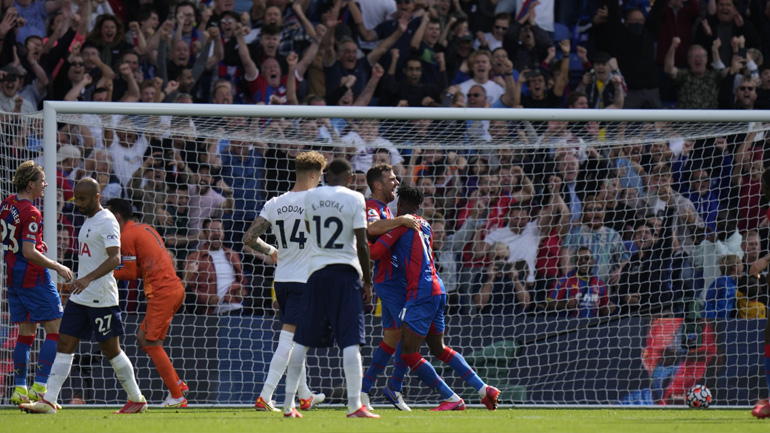 Αγγλία: Πρώτη ήττα για την Τότεναμ, συνετρίβη 3-0 από την Κρίσταλ Πάλας