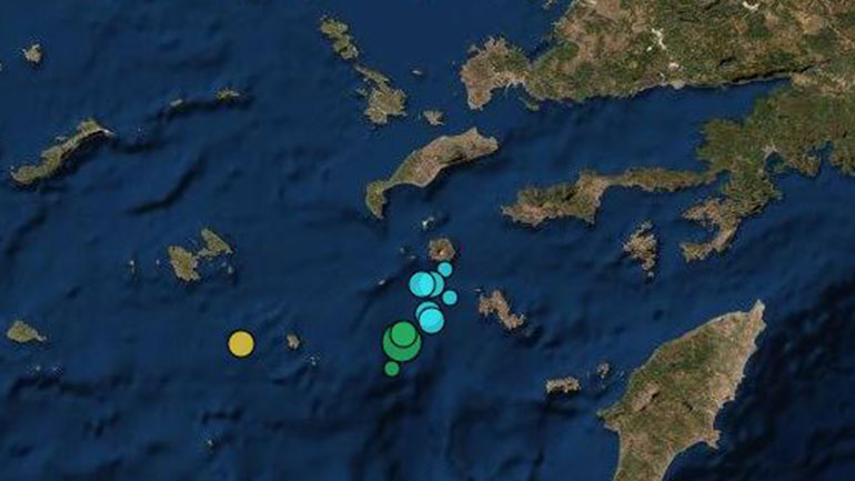 Σεισμός 3,6 Ρίχτερ στα ανοιχτά της Νισύρου